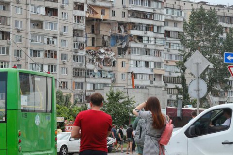 ​Под завалами обрушившегося в Киеве дома погибших больше нет, - ГосЧС