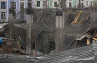 На стройке на киевской Воздвиженке обрушилось перекрытие (обновлено)