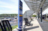 На Видубичах побудували зупинку для експреса в "Бориспіль" і поїздів "Інтерсіті"