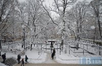 На Киев надвигается снегопад