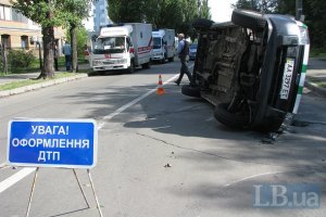 Пятеро украинцев пострадали в ДТП во Франции