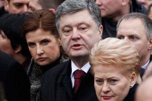 Порошенко обсудил с Грибаускайте создание русскоязычного канала ЕС