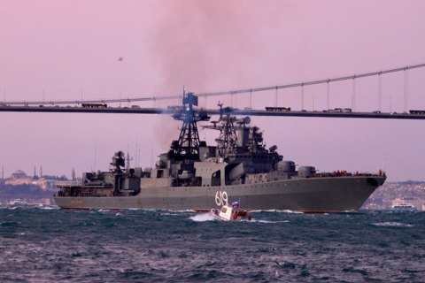 В Черное море вошел ударный корабль ВМФ России "Североморск"