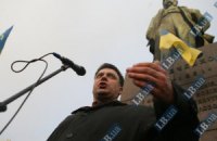 Тягнибок призывает после выборов отправить Януковича в отставку