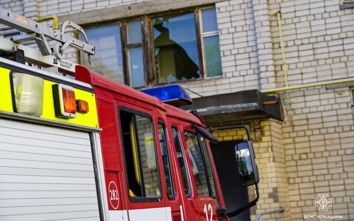 Унаслідок атаки на Черкаську область пошкоджено інфраструктуру. Поранені щонайменше 6 людей