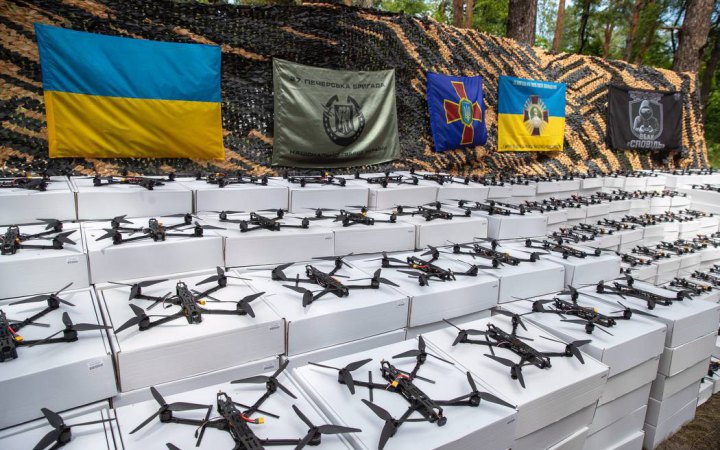 Київ передав 1700 дронів двом бригадам Нацгвардії