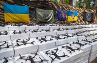 Київ передав 1700 дронів двом бригадам Нацгвардії