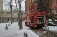 У Харкові горіла будівля університету 