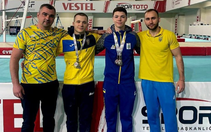 Українські гімнасти привезли чотири медалі з турніру в Туреччині