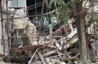В оккупированном Симферополе обрушилась стена Крымской филармонии