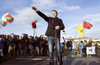 Бывший лидер баскских сепаратистов вышел из тюрьмы