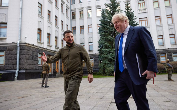 Зеленський подякував Джонсону за "особливу підтримку" України