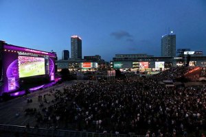 Фан-зоны Евро-2012 побили рекорд посещаемости прошлого чемпионата 