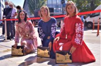 На Аллее звезд в Киеве открыли три новых спортивных звезды