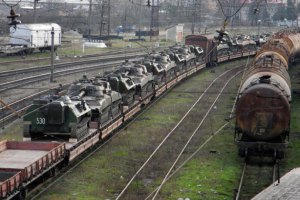 Из Львовской области вывозят военную технику