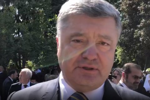 Порошенко об освобождении украинцев: простых и линейных решений здесь не бывает