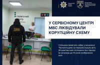 Правоохоронці заявили, що ліквідували корупційну схему у сервісному центрі МВС на Тернопільщині