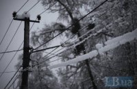 Шесть процентов Харьковской области обесточены из-за непогоды