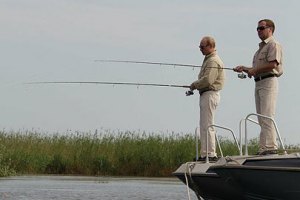 Медведев и Путин съездили на рыбалку 