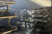 Внаслідок удару пошкоджено супермаркет в Обухівському районі (доповнено)