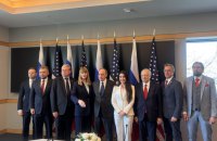 Російська підсанкційна делегація депутатів зустрілась з членами Конгресу США