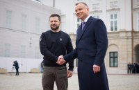 ​Зеленський обговорив із президентом Польщі останні події в Росії