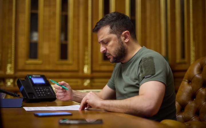 Зеленський указом констатував неможливість проведення переговорів з президентом РФ В. Путіним
