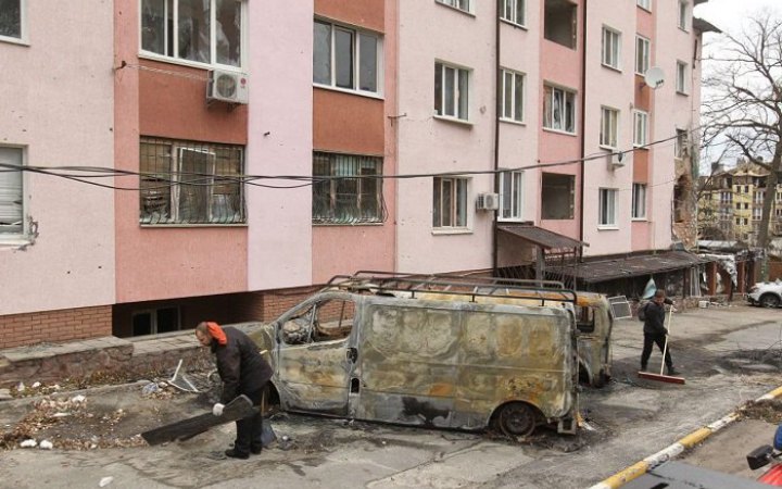 На Київщині продовжують розчищати Житомирську трасу, міст біля с. Романівка майже готовий