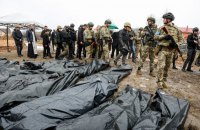 Из братской могилы в Буче эксгумировали 73 тела