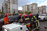 Внаслідок зіткнення легковиків у Львові загинув чоловік