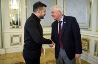 Зеленський зустрівся із сенатором Гремом: обговорили Patriot, санкції проти РФ та завершення війни