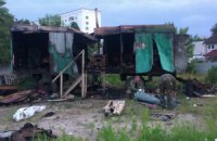 В Киеве 3 человека сгорели в бытовке 