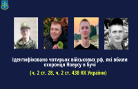Правоохоронці ідентифікували російських віськових, які вбили охоронця “Новусу” в Бучі