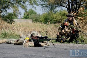 В штабе опровергают информацию о том, что силы АТО первыми открыли огонь в Марьинке