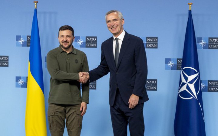 Столтенберг зустрівся зі Зеленським і анонсував "дуже добрий саміт НАТО" 