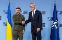 Столтенберг зустрівся зі Зеленським і анонсував "дуже добрий саміт НАТО" 