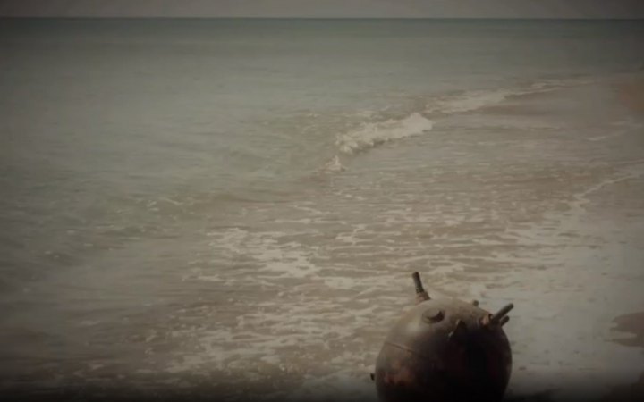 Через шторм до берега одеського пляжу прибило ворожу міну, - ОК "Південь"