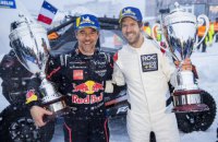 В битве 9-разового чемпиона по ралли и 4-разового чемпиона Формулы-1 определился победитель Гонки чемпионов