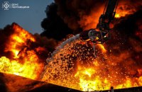 Російські дрони вдарили по критичній інфраструктурі та логістичному терміналу на Полтавщині
