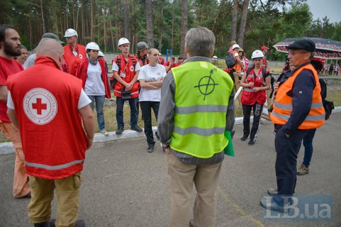 Красный Крест начал доставку гумпомощи по обе стороны от линии соприкосновения