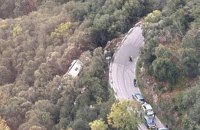 В Іспанії автобус з’їхав з гірської дороги, постраждало понад 80 осіб