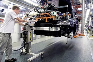 Немецкая промышленность приостановила рост