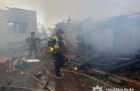 На Чернігівщині через атаку російського дрона постраждали троє людей, серед них дитина