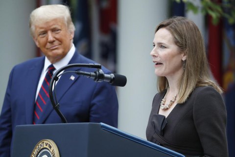Голосование за кандидатку Трампа в Верховный суд США запланировали на следующую неделю, - The Hill (обновлено)
