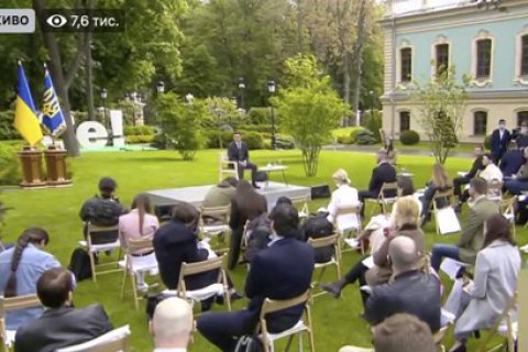 Зеленский заявил, что хотел бы стать президентом, при котором в Украине построят все дороги