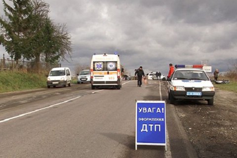 В крупном ДТП в Ивано-Франковской области погибли четыре человека