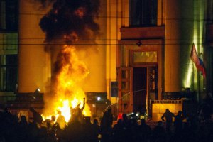 В Харькове на груди курсанта внутренних войск разорвалась светошумовая граната