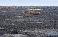 У Чорнобильській зоні триває ліквідація тління, відкритого вогню немає