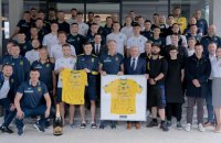 Збірна України вирушила на матч із Шотландією