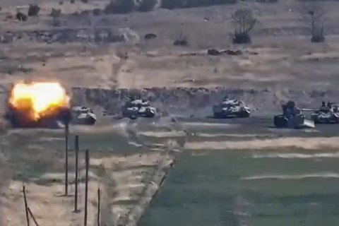Бои в Нагорном Карабахе продолжались всю ночь, - Минобороны Азербайджана